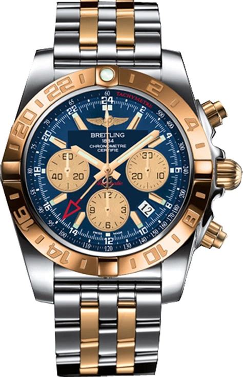 breitling chronomat 44 gold steel|breitling chronomat 44 price.